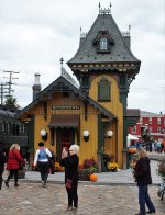 A unique station building